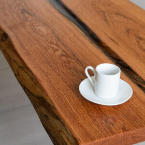 live edge coffee table