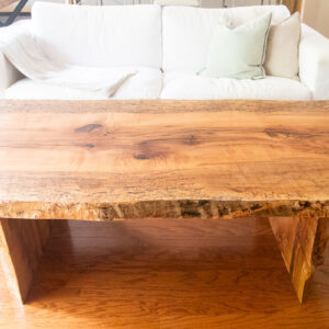 New York live edge coffee table