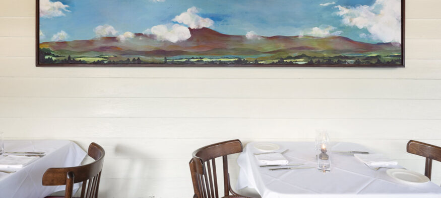 Intioer of Red Onion Restaurant designed by Brooklane Design Studio
