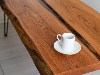 live edge coffee table
