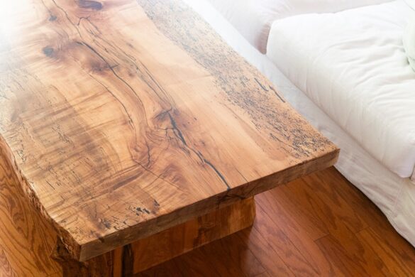 Reclaimed wood coffee table