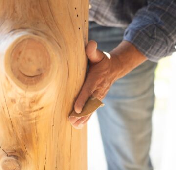 Woodstock stump table Woodstock stump table