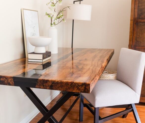 live edge desk