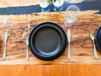 Spalted maple river table